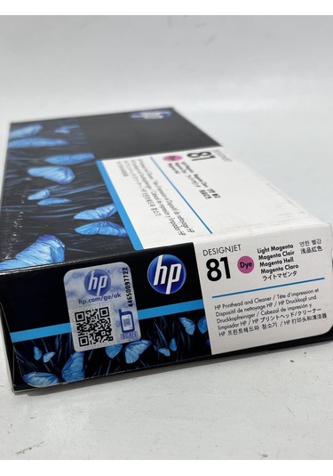 Hp 81-c4955a Light Magenta Baskı Kafası Ve Kafa Temizleyici 2016 Tarhili