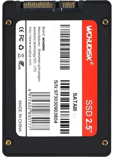 Wchudisk S900-512 512 GB 550MB 500 MB/s Sata 3 2.5" SSD Harddisk