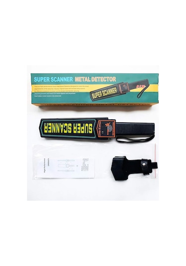 Hymark Süper Scanner Md-3003b1 El Tipi Üst Arama Dedektörü 9v Pil