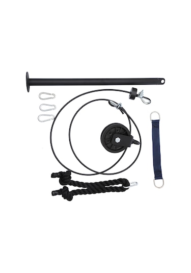 Esigym Cable Crosover Lat Pulldown Triceps Biceps Shoulder Makara Fitness Seti
