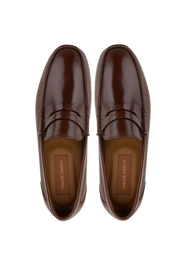 Tamer Tanca Erkek Hakiki Deri Taba Makosen Ayakkabı 1008 3345 Erk Ayk Sk24-25 Taba Gyk/taba Bfl Taba