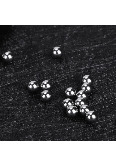 Youmex 304 Paslanmaz Çelik 4mm Temizleme Boncukları 300 Adet - Şarap, Çay Leke Temizleyici - Kupa, Şarap Decanterı, Flaske Temizliği Diğer