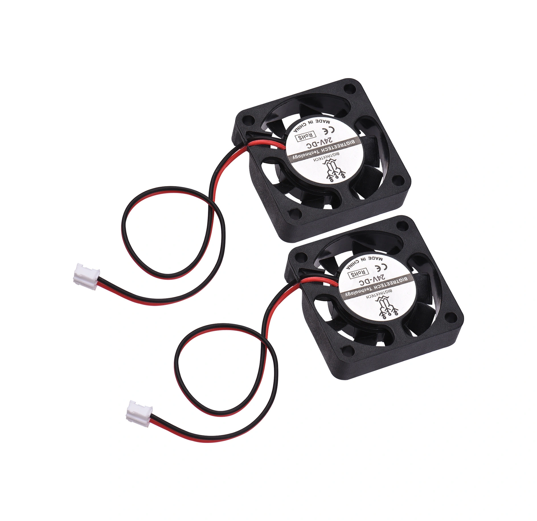 Neevoyu Bıgtreetech 2 Adet 40x40x10mm Soğutma Fanı 24v, Elektronik Cihazlar İçin Hızlı Soğutma