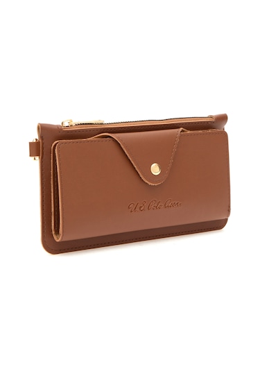U.s. Polo Assn. Kadın Taba Cüzdan 50316864-vr099 Taba
