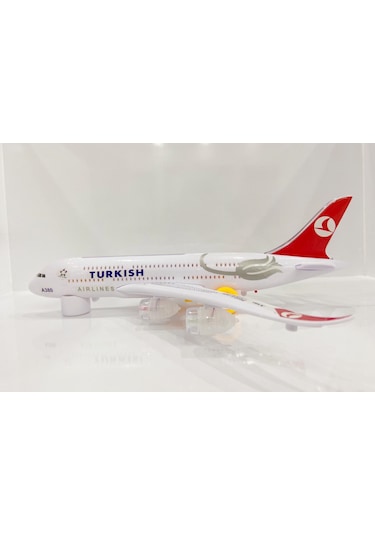 Air Bus Thy Uçak Işıklı Sesli Çarpar Döner OYUNCAK