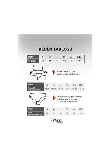Alya Underwear Kadın Pamuklu Hipster - Slip Külot 5 Farklı Renk 1 Pakette Multicolor -p12