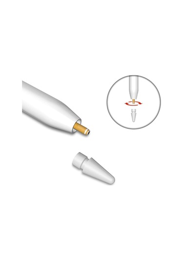 Goojodoq Pencil Uyumlu Stylus Uçları - 4'lü Paket Stylus