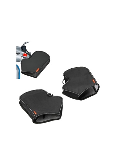 Sones Mesorock Mg1105 Elektrikli Bisiklet Güneş Koruyucu Eldiven Açık Yaz Gidon Başlığı, Boyut: Bir Boyut Siyah