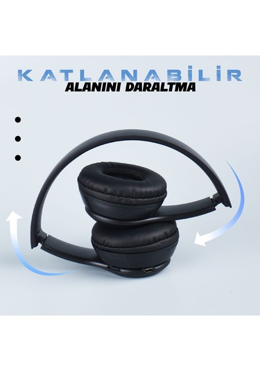 Canpay ST95 Kablosuz Kulak Üstü Bluetooth Kulaklık