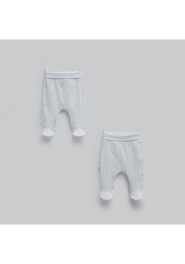 Caramell 2'li Patikli Pantolon Pantolon 2228 Mavi