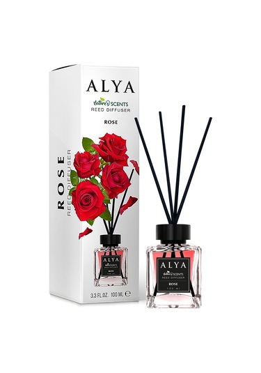 Alya Nature's Scents Bergamot Tea + Mashmallow + Rose Bambu Çubuklu Oda Kokusu 3 x 100 ML