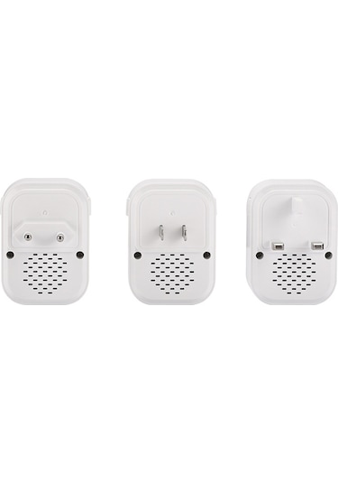 Geeksen Ev İçi Kablosuz Zil - 52 Melodi, Ses Seviyesi Ayarlanabilir, Kolay Kurulum, Ac 90-250v, Kararlı Mesafe Avrupa Standartı