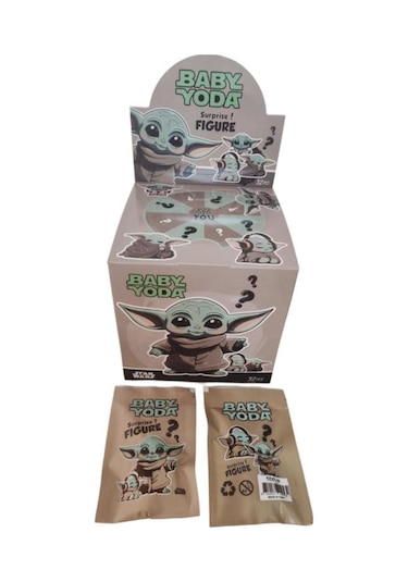 Baby Yoda Hediyelik Fiğür Paket 1 Adet