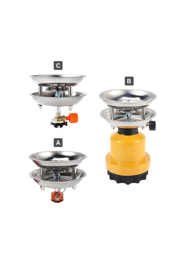 Mufunye Kampanya Çalışanı Metal Kamp Isı Kaynağı Model A/b/c Seçenekli Dy-02 Çok Renkli