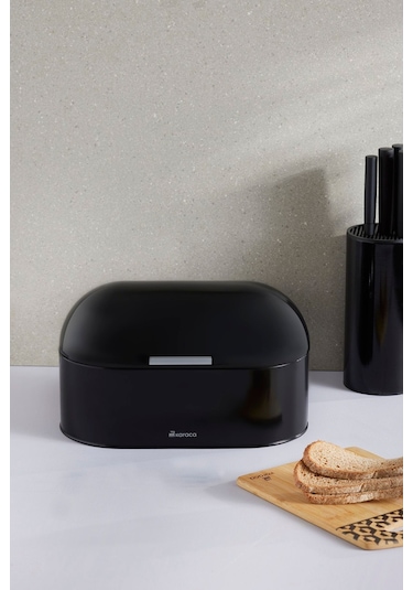 Karaca Dustin Ekmek Kutusu Black