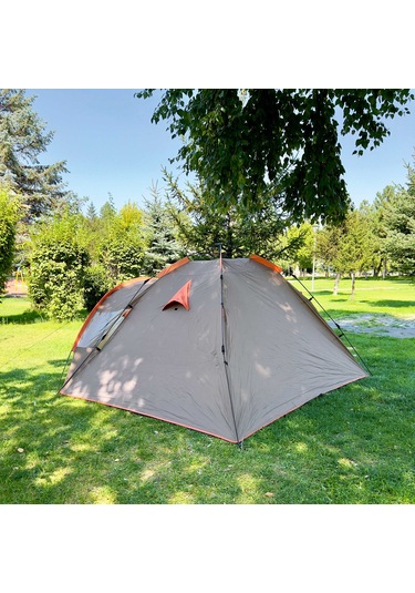 Iglo 3 Kişilik Çadır Argeus - Bagajlı Çift Tenteli - Otomatik Kurulum - Arg-204 - 4 Mevsim Çok Renkli