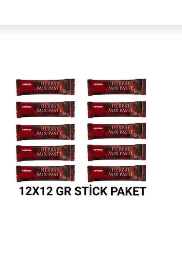 Bitkisel Karışımlı Mesir Atom Ballı Güç Macunu 12x12gr Stick