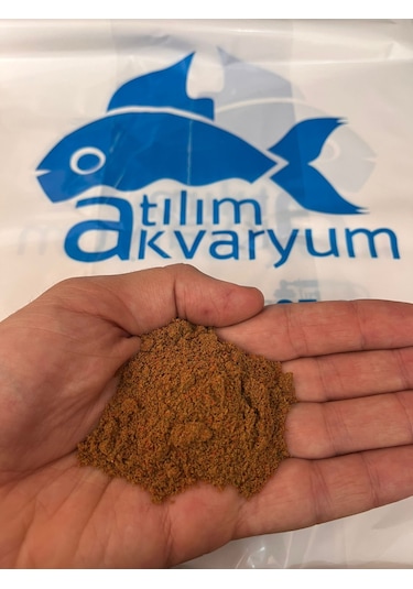 Yavru Balık Büyütme Yemi, Protein, Spirulina Artemialı 250 Gram