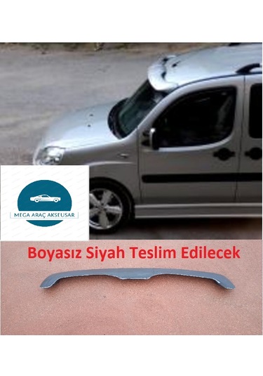 Fiat Doblo 1 2 Ön Cam Güneşlik Boyasız Ham Siyah Fiberclass