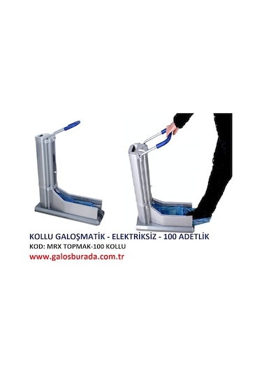 Galoşmatik Kollu 100.Lük - 100 Adet Galoş