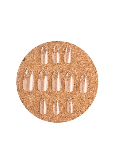 Reedark 360 Adet Abs Tam Kapak Tırnak, 12 Boyut, Yarı Pürüzsüz Şeffaf, Zımbalama Gereksiz, Esnek Kırılmaz, Ev/salon Kullanıma Uygun Saçma Tırnaklar