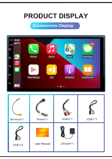 Kl-8238 2/32gb Uyumlu Android Multimedya Car Playli Teyp Ayarlı I