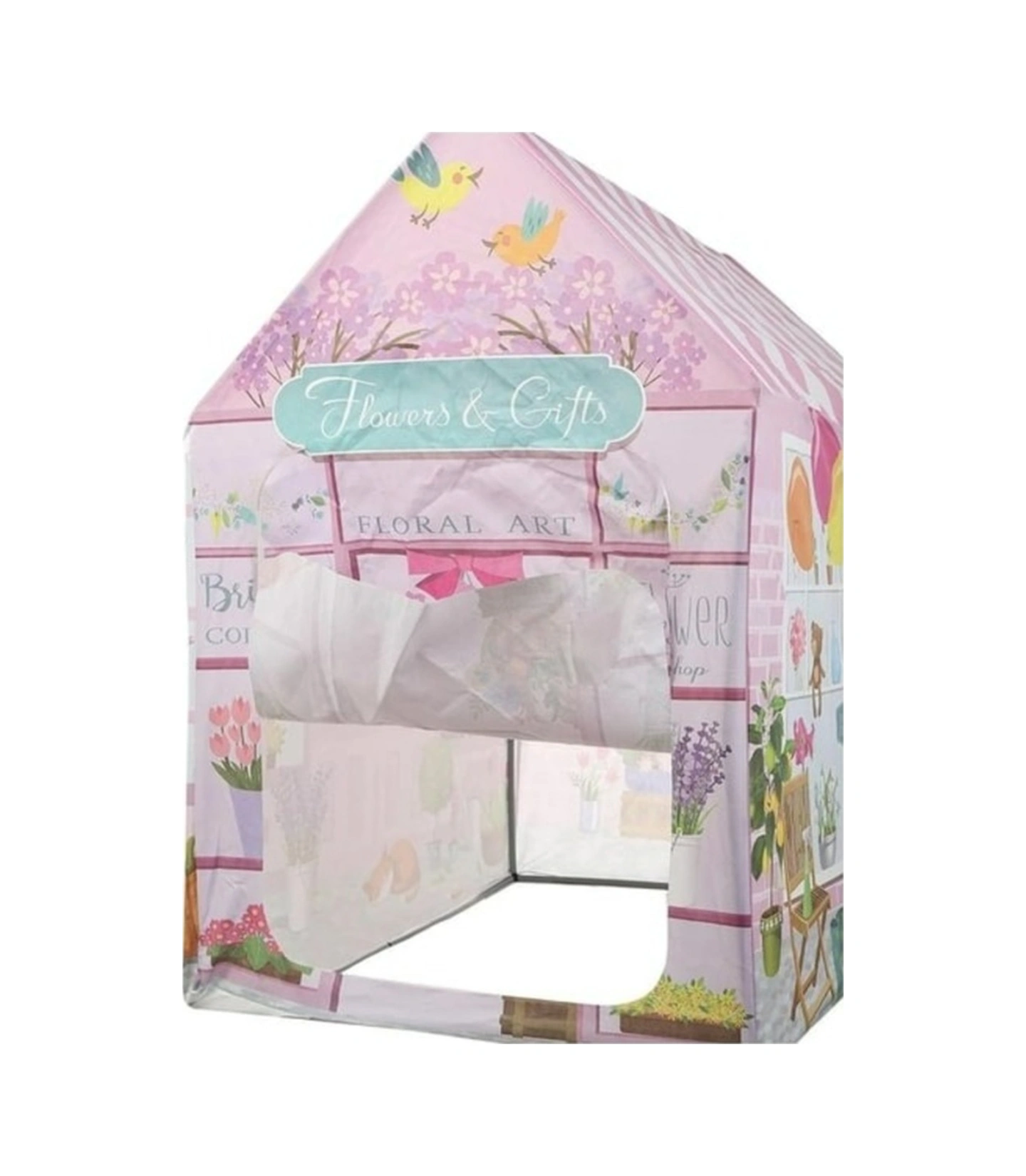 Toys Çocuk Çadır Çiçek Dükkanım Oyun Evi 294 Pembe