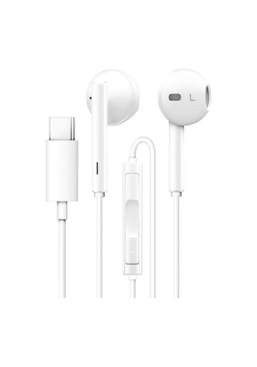 Mobilgo Samsung A72 Uyumlu Type-c Kablolu Kulak İçi Kulaklık