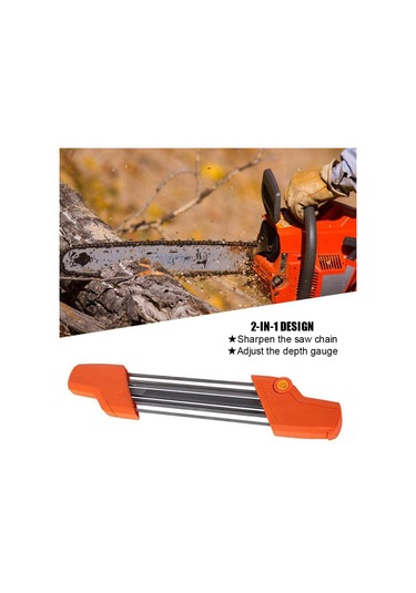 Geeroyoo "2'li Testere Bileme Aleti - Portatif Zincirli Testere Bileyici 5.5mm "