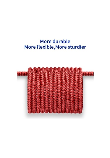 Jsaux Premium Serisi Cc0011 3.1a 2 Metre Type-c Hızlı Şarj Ve Data Aktarım Kablosu Örgülü Kablo Galaxy S20 S10 S9 S8 Plus Note 10 9 8,ps5 Ve Type-c Gi