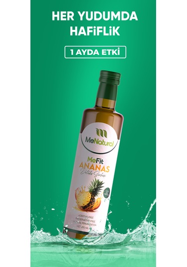 Menatural Mefit Ananaslı Detoks Sirkesi - 250 ML