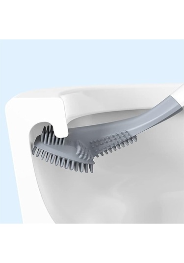 Golf Tasarımlı Silikon Uçlu Wc Fırçası Pratik Tuvalet Temizleme Sopası Diğer