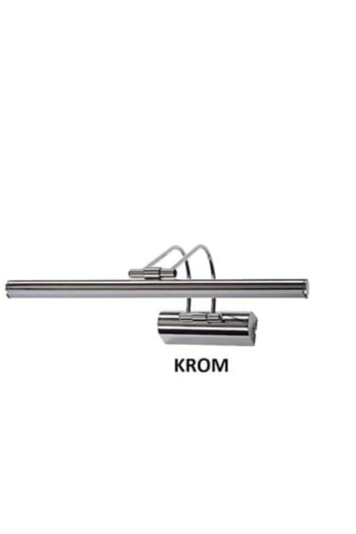 Krom Kasa Beyaz Işık Banyo Duvar Ayna Tablo Aydınlatması Flüt Aplik Kuğu Aplik Krom