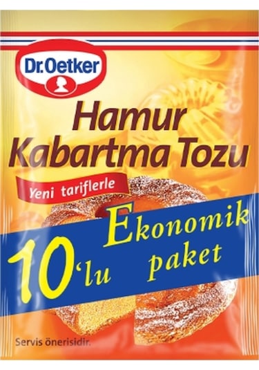 Dr Oetker Hamur Kabartma Tozu 10'lu