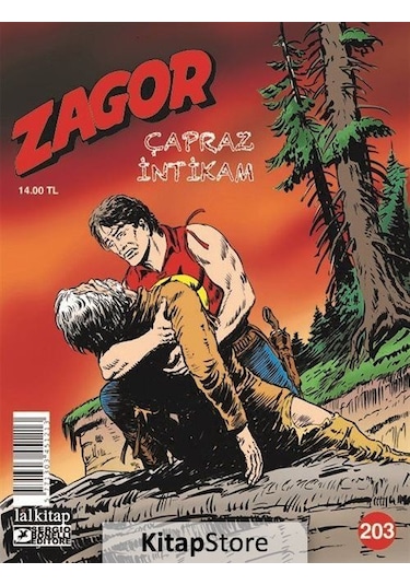 Zagor Sayı 203-Çapraz İntikam - Moreno Burattini - Lal