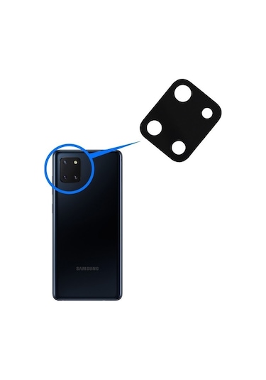 Samsung Uyumlu  Note 10 Lite Arka Kamera Lensi