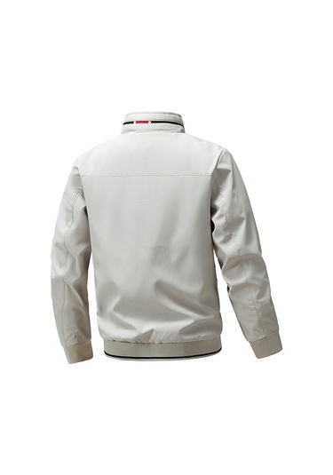 Avrupa Beden Erkek İlkbahar Ve Sonbahar Beyzbol Ceket Üstü Siyah