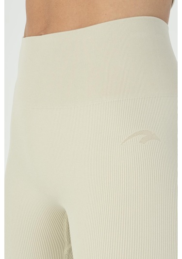 Maraton Active Slimfit Kadın Koşu Kil Rengi Tayt 812095 Gri