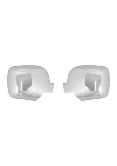 Renault Kangoo Uyumlu 2008-2013 Ayna Kapağı 2 Parça Abs Krom  Kaplama