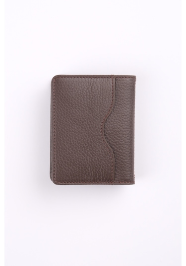 Ancora Leather Hakiki Deri Kartlık-26207 Kahve