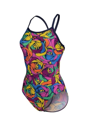 Arena Rose Parade Kadın Yüzücü Mayosu 006640907 Pembe - Sarı