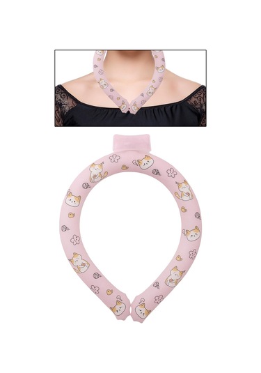 Homyl Boyun Soğutma Tüpü Isı Dağılımı Koşu Pembe Pembe