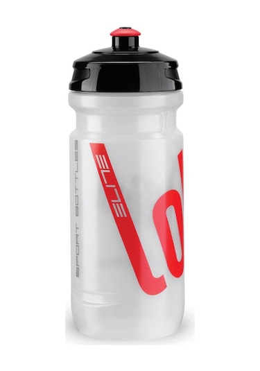 Elite Matara Suluk Loli Şeffaf 600ml Siyah