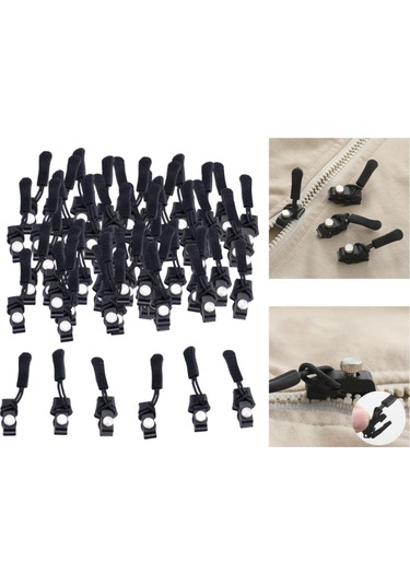 Suntek 60 Adet Fermuar Tamir Takımı Sabitleyici Elbise Pantolon