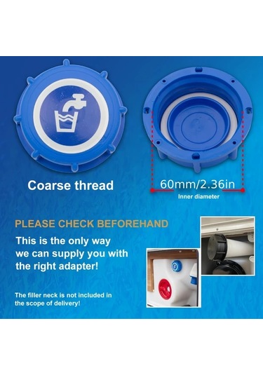 Sunshine011 1 Set Hızlı Bağlantılı Siyah Turuncu Karavan Su Bağlantı Adaptörü Su Pompası Dayanıklı