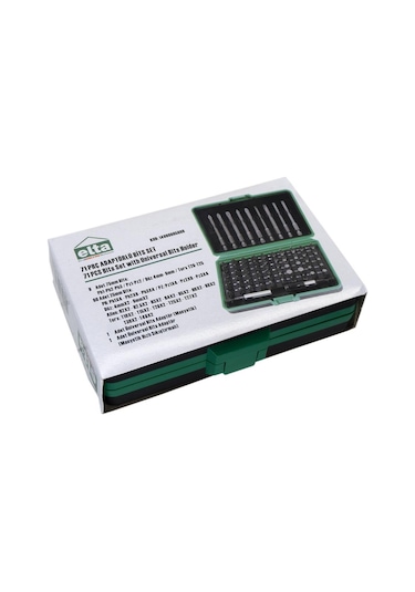 Elta 14000005080 Adaptörlü Bits Uç Vidalama Seti 71 Parça