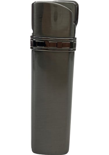 Aomai Slim Gazlı Pürmüzlü Çakmak Füme 809144