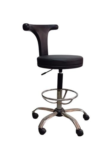 Polyüretan Sırtlıklı Çemberli Tabure