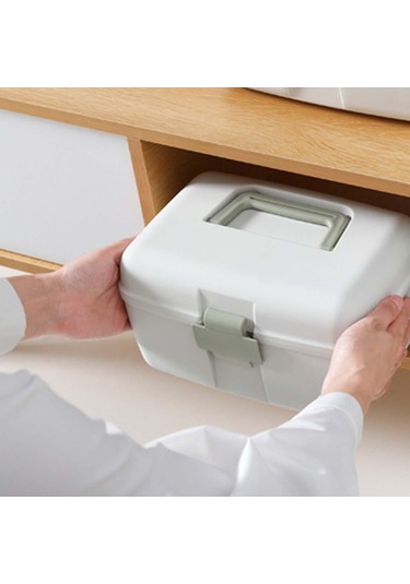 Suntek İlaç Saklama Kutusu Organizatör Konteyner Kozmetik