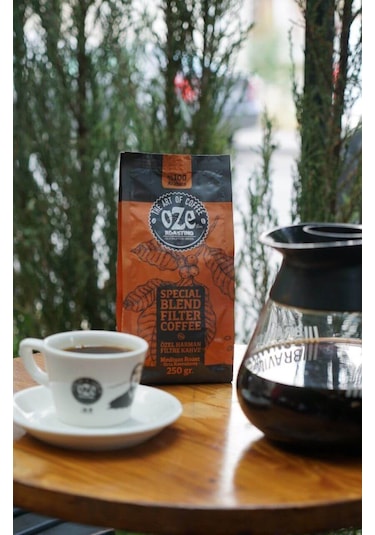 Oze Special Blend Dark Roast Filtre Kahve 250 G Makine Kağıt Filtre Metal Filtre